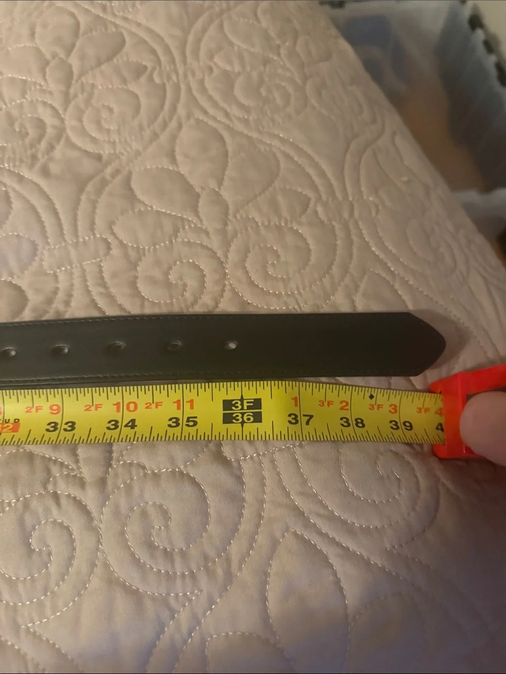 Black Belt with Silver Rounded Buckle (M) NWT!